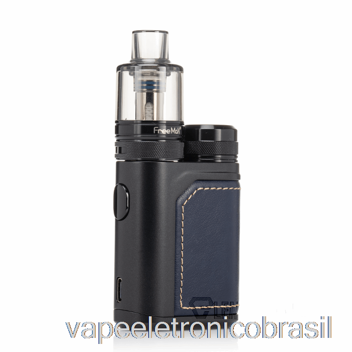 Vape Eletrônico Freemax Marvos S 80w Mod Kit Preto/azul